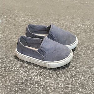 Gray Kids Slip-On Shoes